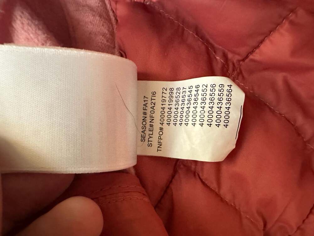 The North Face ThermoBall Hybrid Hoodie Jacket Women’s Medium Pink Full Zip - Picture 7 of 12
